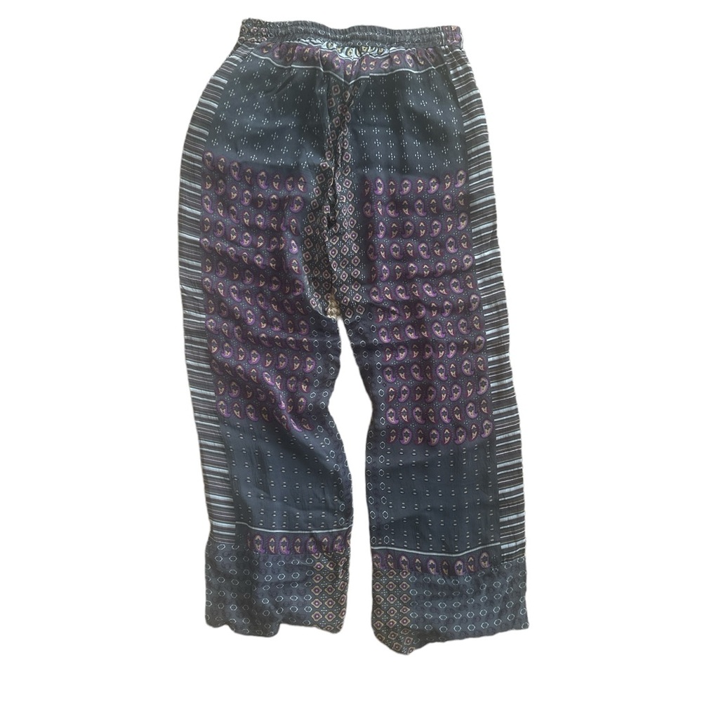 Johnny Was Silk Pants Sz Small